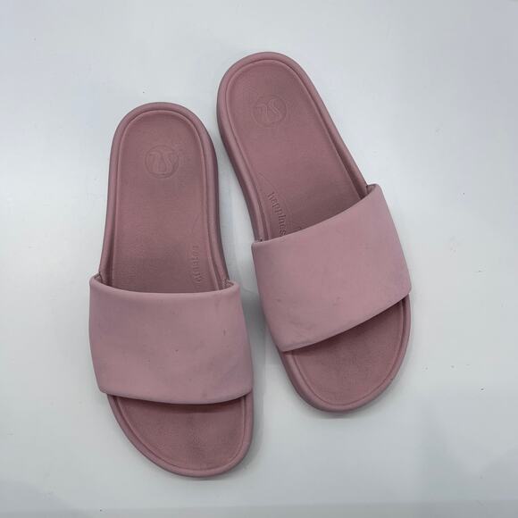 lululemon athletica Shoes - Lululemon Women's Restfeel Slide Sandal in Pink Pearl 8 Athleisure Sporty